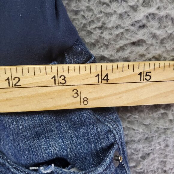 Oh Baby By Motherhood Jeans Women’s Medium Blue Bootcut Maternity Stretch - Picture 4 of 9